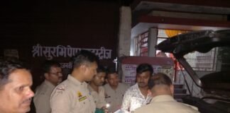 निकाय चुनाव के मद्देनजर पुलिस ने चलाया चेकिंग अभियान