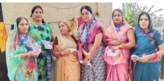 बसपा प्रत्याशी को मिल रहा लोगों का समर्थन