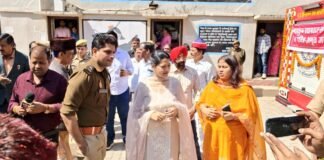 रायबरेली में महाकुंभ गंगाजल वितरण शुरू। रायबरेली। महाकुंभ प्रयागराज के संगम से लाया गया पवित्र गंगाजल अब रायबरेली के श्रद्धालुओं तक पहुँच गया है।