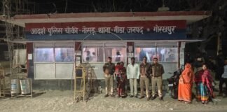 नौसढ़ पुलिस की मुस्तैदी: 3 साल की मासूम को परिजनों से मिलाया।