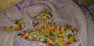 कचरी फैक्ट्री में गंदगी का खुलासा, सैंपल जांच के लिए भेजे गए।