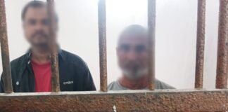 गोरखपुर में हत्या के दो अभियुक्त गिरफ्तार, चाकू-फावड़ा बरामद