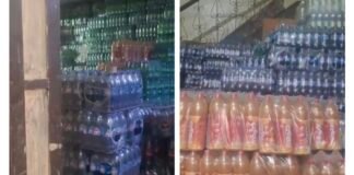 एक्सपायरी कोल्ड्रिंक पर छापा: महेवा मंडी में कार्रवाई।