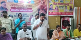 कैंपियरगंज में अहिल्याबाई होलकर जयंती पर भव्य महिला सशक्तिकरण सम्मेलन।