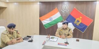 नए एसपी की प्रेसवार्ता, महिला सुरक्षा और अपराध नियंत्रण प्राथमिकता।