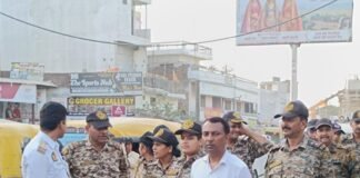 गोरखपुर में यातायात नियम तोड़ने वाले 981 वाहनों का चालान