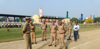 डीआईजी का पुलिस लाइन व कार्यालय में सघन निरीक्षण, व्यवस्थाओं पर जताया संतोष
