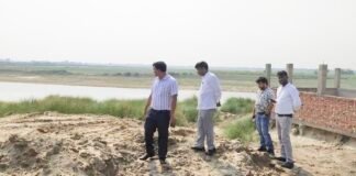 डूहिया में अंत्येष्टि स्थल एक माह में पूरा करने के निर्देश।