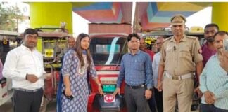 खलीलाबाद में ई-रिक्शा का नया नियम, जाम से मिलेगी राहत।