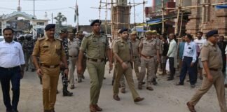 डीआईजी बस्ती ने ढेबरुआ थाने का किया निरीक्षण, ऑपरेशन कवच को बढ़ावा।