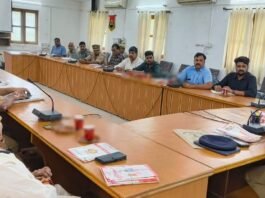 सिद्धार्थनगर में विशेष किशोर पुलिस इकाई की समीक्षा गोष्ठी।