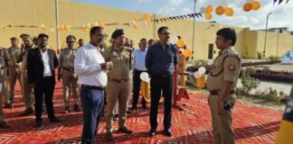 जिला कारागार में ओपन जिम का उद्घाटन, कैदियों के स्वास्थ्य पर जोर।