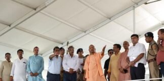 सीएम योगी ने आयुष विश्वविद्यालय का किया निरीक्षण, 1 जुलाई को राष्ट्रपति द्रौपदी मुर्मु करेंगी लोकार्पण।