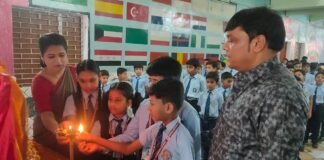 सूर्या सीनियर सेकेंडरी स्कूल में नए सत्र का शानदार आगाज, छात्रों का भव्य स्वागत।