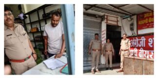 आबकारी सेक्टर 2 की टीम ने देसी शराब ठेकों का सुबह किया निरीक्षण, नोटिस जारी