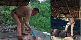 अमरुद बाग में रातोंरात धधकी शराब भट्टियाँ, आबकारी विभाग की छापेमारी से माफियाओं में हड़कंप।