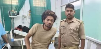 पुलिस मुठभेड़ में मास्टरमाइंड मोहर्रम पकड़ा, दरोगा की पिस्टल छीनकर भागने का प्रयास।