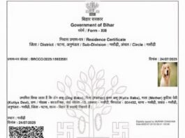 बिहार में ‘डॉग बाबू’ को मिला निवास प्रमाणपत्र, प्रशासन सख्त, FIR दर्ज।