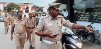 डीआईजी के निर्देशन में 15 दिवसीय यातायात सुदृढ़ीकरण अभियान।