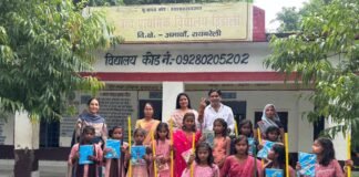 हर घर तिरंगा’ अभियान: रायबरेली में परिषदीय विद्यालयों के बच्चों ने निकाली तिरंगा रैली।