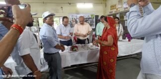 रायबरेली में फाइलेरिया मुक्ति अभियान शुरू, आठ ब्लॉकों में दवा वितरण।