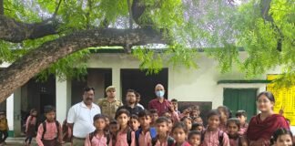 ज्वाइंट मजिस्ट्रेट प्रफुल्ल शर्मा ने प्राथमिक विद्यालय बेलाबेला का किया निरीक्षण