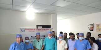 शाही ग्लोबल हॉस्पिटल में राफेलो तकनीक से सर्जरी कार्यशाला, 10 ऑपरेशन सफल