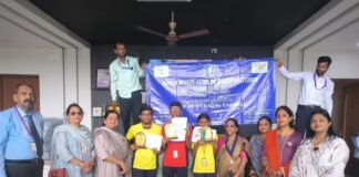 जयपुरिया स्कूल में पोस्टर मेकिंग और जागरूकता रैली, नशा मुक्ति और जल संरक्षण का संदेश