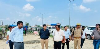 मंडलायुक्त ने ओवरहेड टैंक के स्ट्रक्चर की जांच के दिए निर्देश