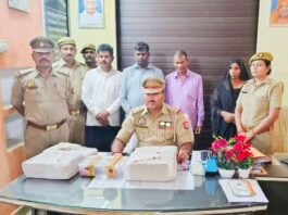 पुरानी बस्ती पुलिस ने धर्मांतरण मामले में चार अभियुक्तों को किया गिरफ्तार।