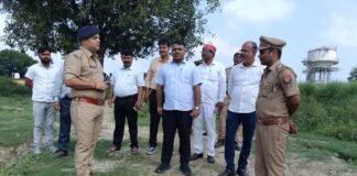 नवरात्रि: कसया में मूर्ति विसर्जन की तैयारियों का निरीक्षण