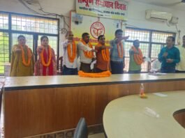 तहसील खलीलाबाद लेखपाल संघ का द्विवार्षिक निर्वाचन संपन्न, राम प्रताप यादव अध्यक्ष चुने गए।