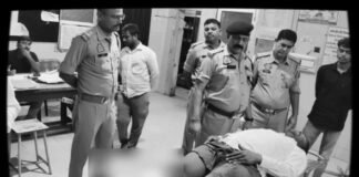 पुलिस मुठभेड़ में 25,000 रुपये का इनामी दुष्कर्मी गिरफ्तार।