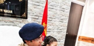 वर्दी में ममता: एसपी संदीप मीना का हृदयस्पर्शी संदेश