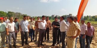 स्वदेशी मेला: डीएम दीपक मीणा ने चम्पा देवी पार्क का लिया जायजा, सीएम योगी करेंगे उद्घाटन