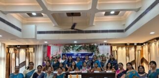 इनर व्हील क्लब में डिस्ट्रिक्ट चेयरमैन का दौरा: सेवा और समर्पण का उत्सव