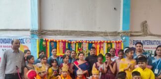 सूर्या सीनियर सेकेंड्री में दीपावली रंगोली प्रतियोगिता: नौनिहालों ने बिखेरा रंग, दिखाई सांस्कृतिक झलक