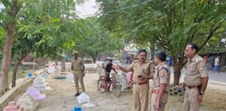 छठ पर्व: एसपी उत्तरी ने घाटों का निरीक्षण, सुरक्षा पर विशेष जोर