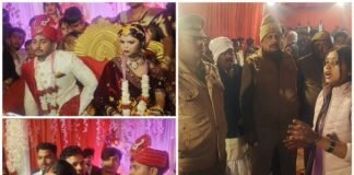 पैकोलिया में शादी समारोह में हंगामा: पहली पत्नी ने स्टेज पर रोका विवाह, पुलिस बेबस