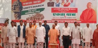योगी जी की अगुवाई में गोरखपुर गूंजा ‘वंदे मातरम्’ सरदार पटेल की 150वीं जयंती और ‘वंदे मातरम्’ के 150 वर्ष पर भव्य पदयात्रा, राष्ट्रप्रेम से सराबोर शहर