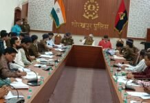 गोरखपुर पुलिस का आधुनिक स्वरूप।