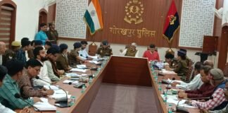 गोरखपुर पुलिस का आधुनिक स्वरूप।