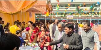 सूर्या स्कूल में बाल मेला और विज्ञान प्रदर्शनी।