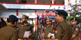 डीआईजी संजीव त्यागी ने थाना नगर का किया वार्षिक निरीक्षण, सुधार के दिए सख्त निर्देश