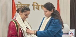 पद्मश्री सायना नेहवाल की बिहार खेल मंत्री श्रेयसी सिंह से मुलाकात: बैडमिंटन विकास पर गहन मंथन