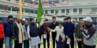 एस.आर. इंटरनेशनल एकेडमी में दो दिवसीय एनुअल गेम्स का भव्य आगाज: पूर्व विधायक जय चौबे ने किया शुभारंभ