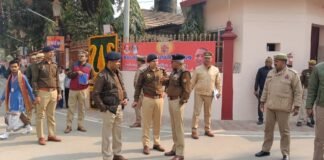 खिचड़ी मेले को लेकर गोरखनाथ मंदिर की सुरक्षा व्यवस्था का आला अधिकारियों ने लिया जायजा