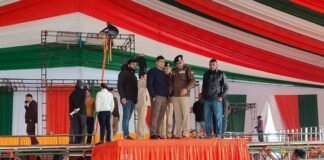 एडीजी जोन मुथा अशोक जैन ने महोत्सव स्थल का किया निरीक्षण, सुरक्षा-यातायात को लेकर दिए सख्त निर्देश