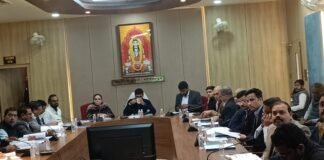 मंडलायुक्त सभागार में 64वीं गीडा बोर्ड बैठक सम्पन्न, विकास योजनाओं पर हुई विस्तृत समीक्षा