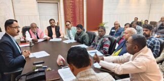 मतदाता सूची विशेष पुनरीक्षण 2026 की प्रगति पर बैठक